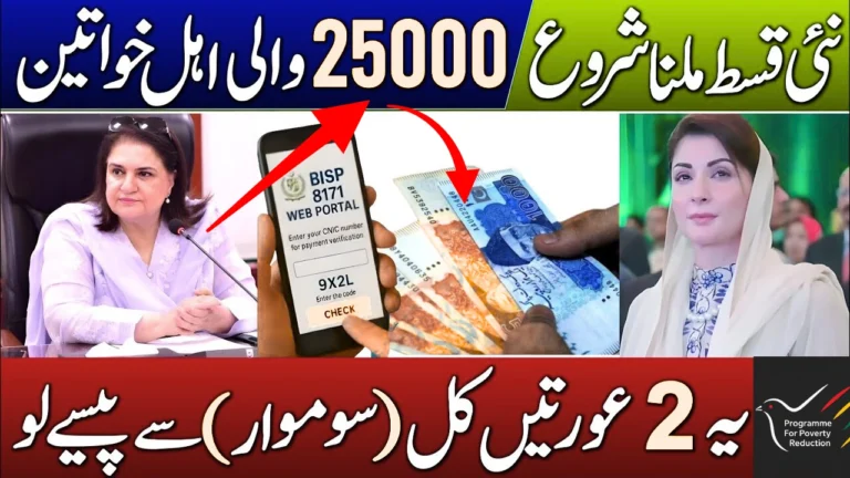 8171 Ehsaas Program October 2025 – Check Your Rs. 25,000 Payment Status Online by CNIC