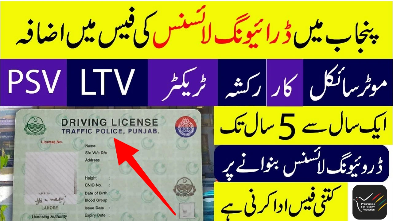 Punjab Driving License 2025 – Online Application, Renewal Process & New Traffic Rules Update