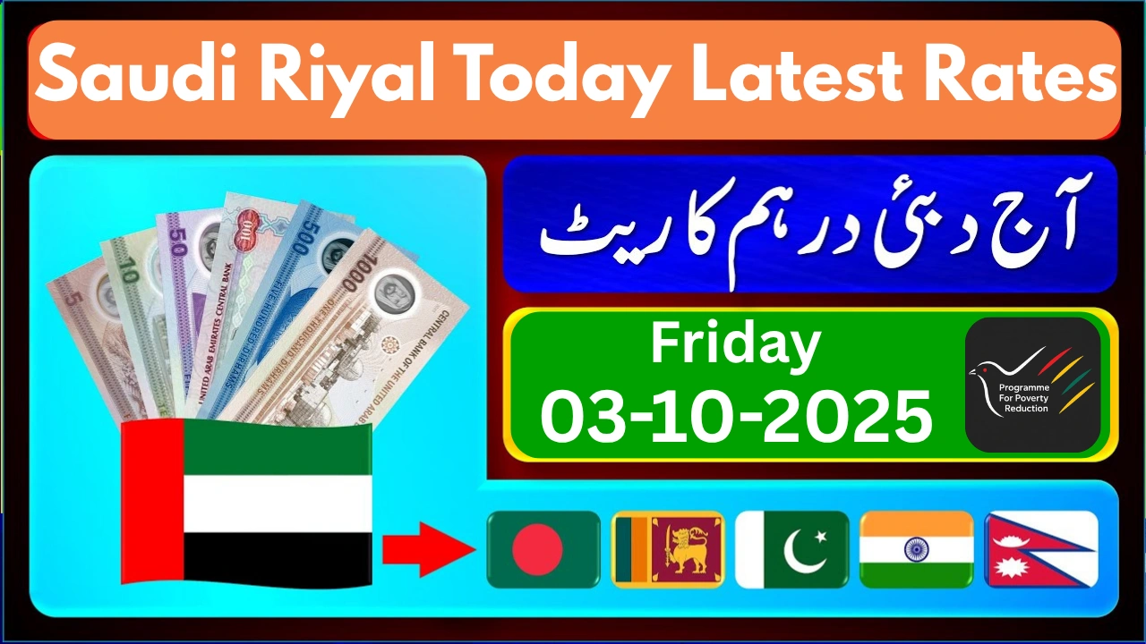 SAR to PKR – Today Latest Saudi Riyal Exchange Rates (03-10-2025)